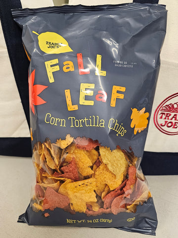 Trader Joe's Trader Joe's Fall Leaf Corn Tortilla Chips 14 oz