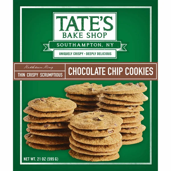 Tate's Bake Shop Chocolate Chip Cookies, 21 oz