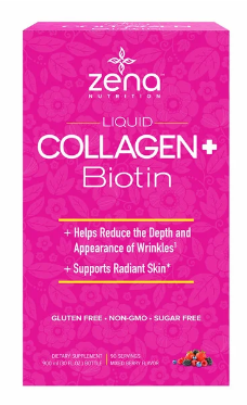 Zena Liquid Collagen+ Biotin, 30.4 oz