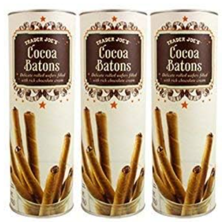 Trader Joe's Cocoa Baton Wafer Cookies 5 oz