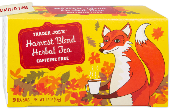 Trader Joe's Harvest Blend Herbal Tea 20 bag