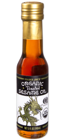 Trader Joe's Organic Toasted Sesame Oil 5 oz