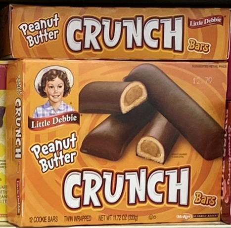 Little Debbie Peanut Butter Crunch Bars, 11.72 oz