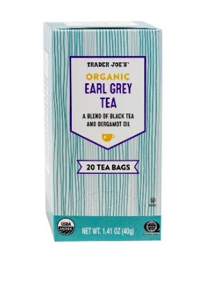 Trader Joe's Organic Earl Grey Tea 20 bag