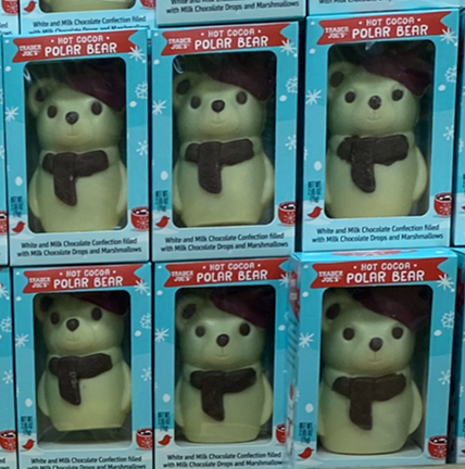 Trader Joe's Hot Cocoa Polar Bear 2.65 oz (Pack of 3)