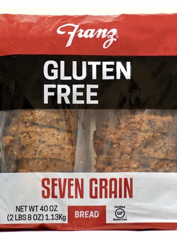Franz 7 Grain Gluten Free Bread, 2 x 20 oz