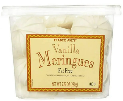 Trader Joe's Vanilla Meringues 7.75 oz