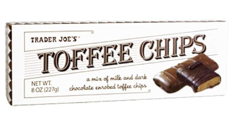 Trader Joe's Toffee Chips 8 oz