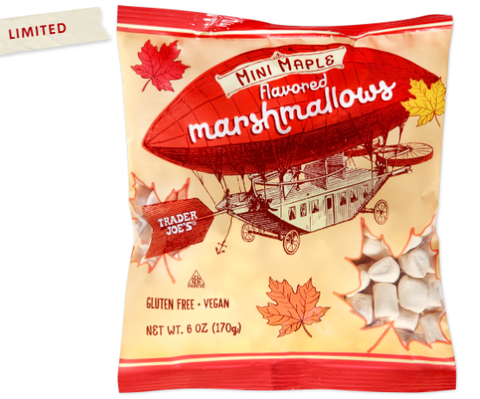 Trader Joe's Mini Maple Flavored Marshmallows 6 oz