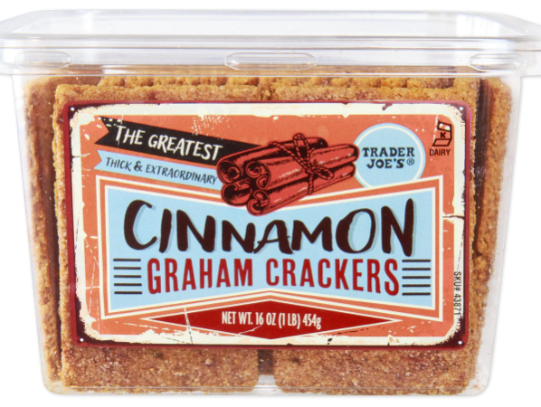 Trader Joe's Cinnamon Graham Crackers 16 oz