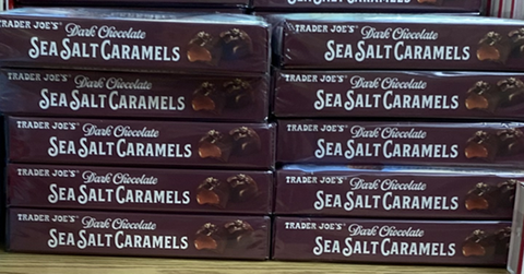 Trader Joe's Dark Chocolate Sea Salt Caramels