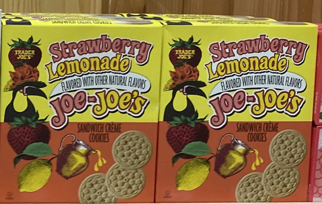 Trader Joe's Strawberry Lemonade Joe-Joe's cookies 16 oz