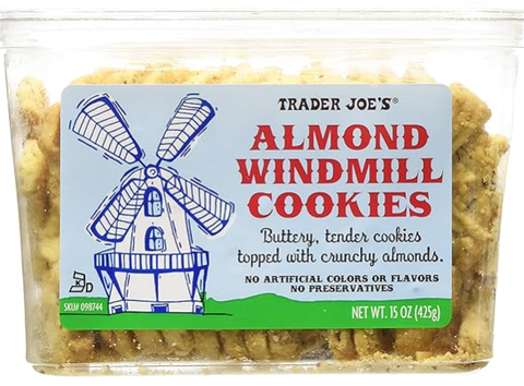 Trader Joe's  Almond Windmill Cookies 15 oz