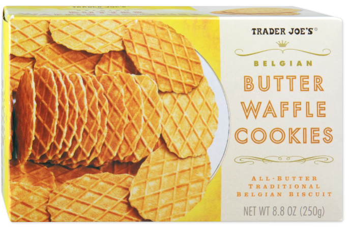 Trader Joe's Belgian Butter Waffle Cookies 8.8 oz