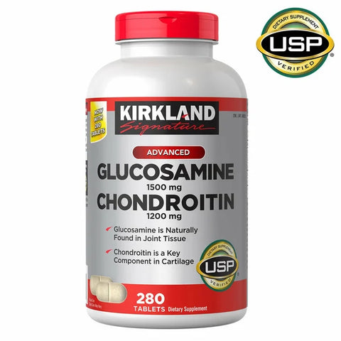 Kirkland Signature Glucosamine & Chondroitin, 280 Tablets