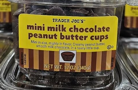 Trader Joe's Mini Milk Chocolate Peanut Butter Cups 12oz