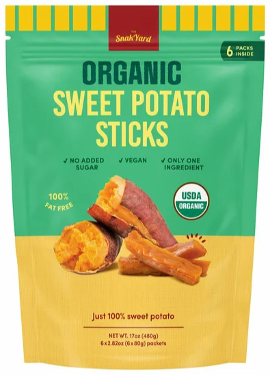 Costco The Snak Yard Organic Sweet Potato Sticks, 17 oz