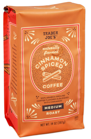 Trader Joe's Cinnamon Spiced Coffee 14 oz