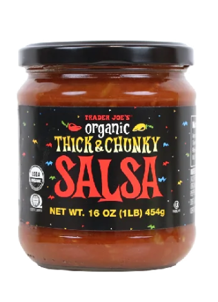 Trader Joe's Organic Thick & Chunky Salsa 16 oz