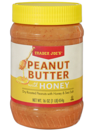 Trader Joe's Peanut Butter with Honey 16 oz