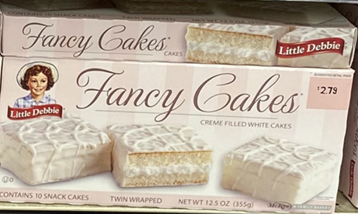 Little Debbie Fancy Cakes, 10 ct, 12.5 oz