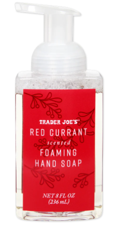 Trader Joe's Red Currant Scented Foaming Hand Soap 8 oz