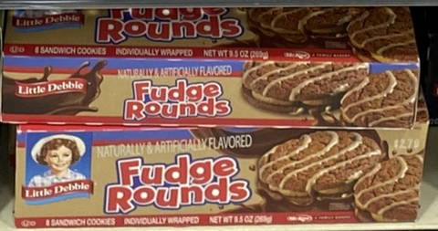 Little Debbie Snacks Fudge Rounds, 8ct, 9.5 oz