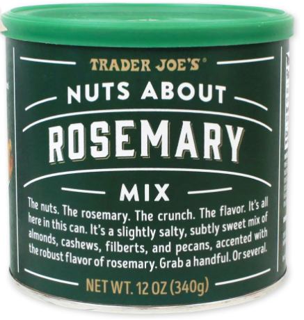 Trader Joe's Nuts About Rosemary Mix 12 oz