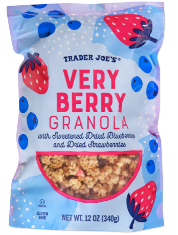 Trader Joe's Very Berry Granola 12 oz