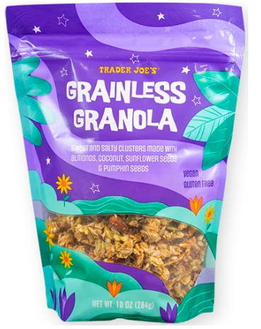 Trader Joe's Grainless Granola 10 oz