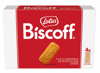 Lotus Biscoff Cookies, 8.8 oz., 4 Count