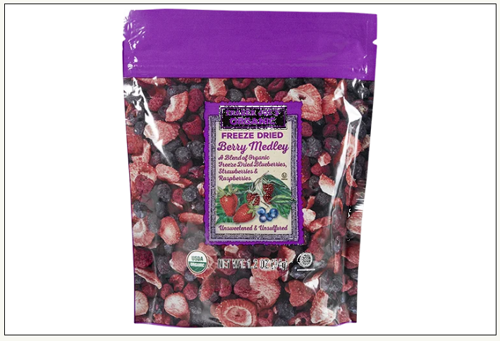 Trader Joe's Organic Freeze-Dried Berry Medley 1.2 oz