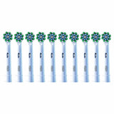 Oral-B Replacement Cross Action Toothbrush Heads, 10-count