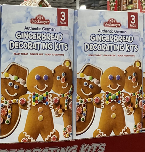 Costco Gingerbread Kit, 3 pack 26.6 oz