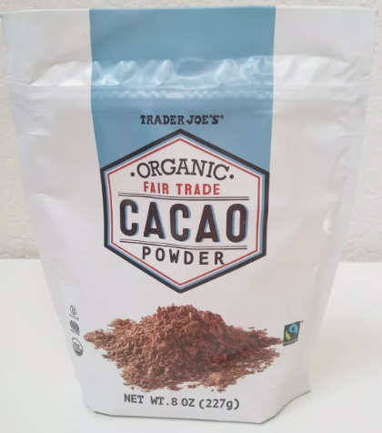 Trader Joe's Organic Fair Trade Cacao Powder 8 oz