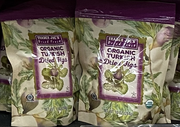 Trader Joe's Organic Turkish Dried Figs 10.02 oz