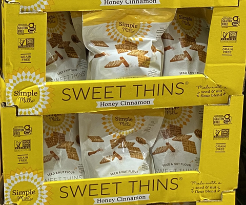 Simple Mills Honey Cinnamon Sweet Thins 14 oz