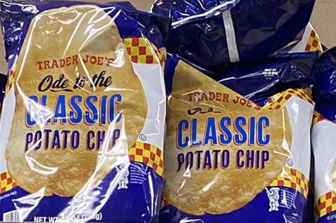 Trader Joe's Ode to the Classic Potato Chip 10 oz