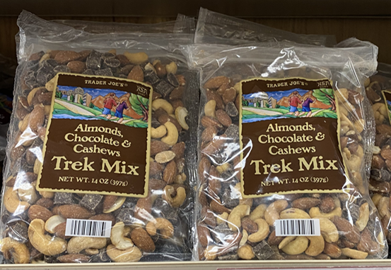 Trader Joe's Almonds, Chocolate & Cashews Trek Mix 14 oz