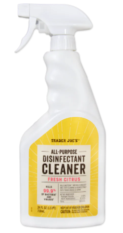 Trader Joe's All Purpose Disinfectant Cleaner 24 oz