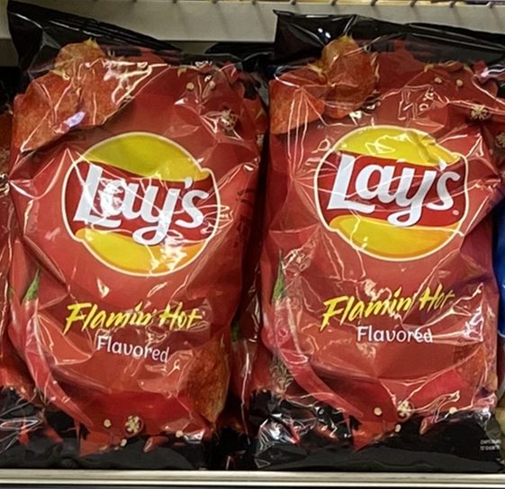 Lay's Potato Chips, Flamin' Hot Flavored Snacks, 7.75oz