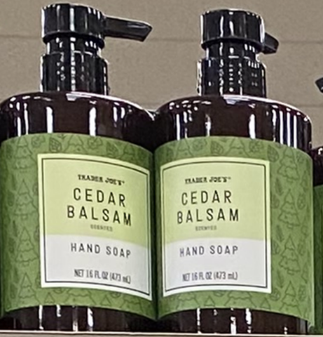 Trader Joe's Cedar Balsam Hand Soap 16 oz