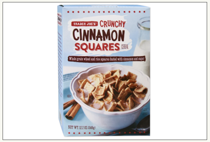 Trader Joe's Crunchy Cinnamon Squares 12.2 oz