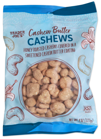 Trader Joe's Cashew Butter Cashews 8 oz