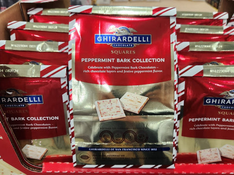 Ghirardelli Squares Peppermint Bark, 20.99 oz